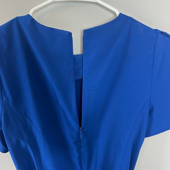 Calvin Klein Blue A-Line Dress Size 4 - Picture 10 of 13
